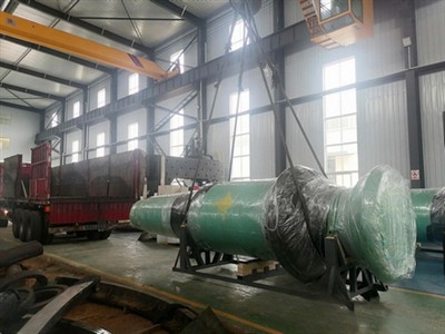 Large And Heavy Hollow Tube Forging Shaft Shipped